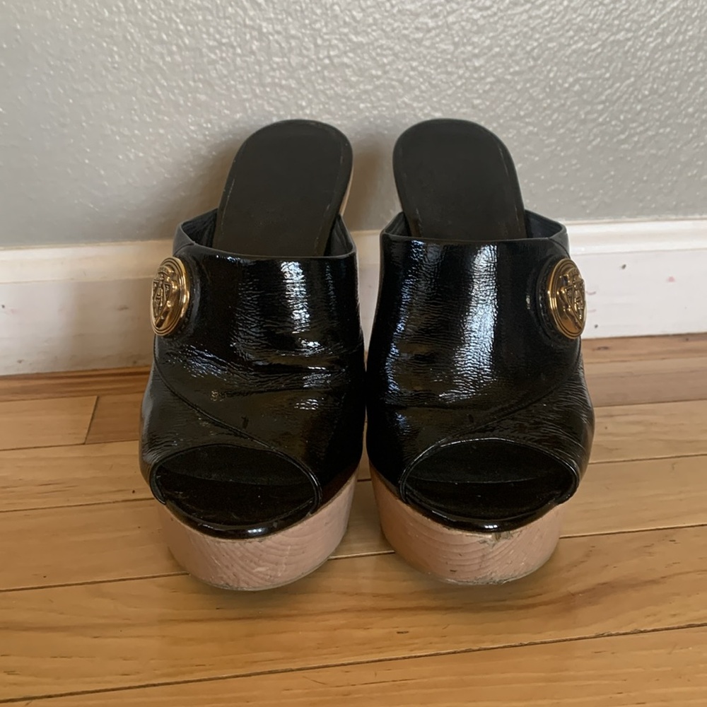 GUCCI- Authentic 🍀 EUC! Hysteria Line Women’s Heels/Mules- Size 7 - Picture 3 of 7